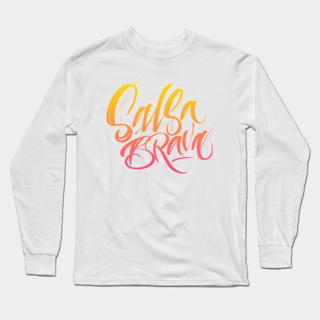 Salsa Brava Long Sleeve T-Shirt by nubikini